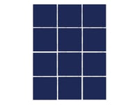 Revestimento Cobalto 10x10cm Caixa 1,95m² Telado Azul Strufaldi