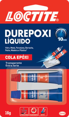 Loctite Power Crystal Cola Epxi, Incolor, 16g