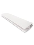 Emenda H para Forro de PVC 5x600cm Branco