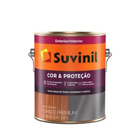 Esmalte Sintético Brilhante Preto 3,6L Cor e Proteção Premium para Madeiras e Metais