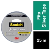 Fita Silver Tape  45 mm x 25 m 3M