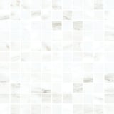 Mosaico Bianco Mix Retificado 29,1x29,1cm Caixa 5 Peças Branco