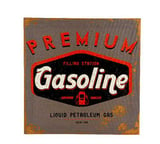 Tela Premium Gasoline 28x28x2cm Cinza