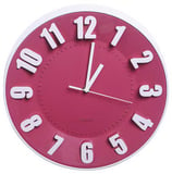 Relógio Rosa 30cm