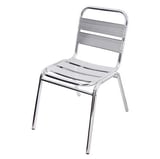 Cadeira Malaga Alumínio, Marrom