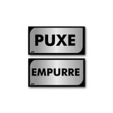 Sinal PS Puxe-Empurre