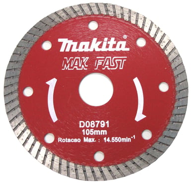 Disco Diamantado Mak-Fast Turbo D-08791, Prata