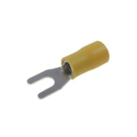 Terminal Forquilha 2.70-6.60mm Amarelo Dualcomp