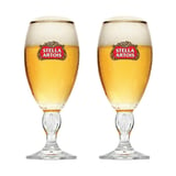 Conjunto Taça Cerveja 2 Peças 250ml Stella Artois, Transparente