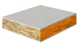 Placa Cimentícia para Mezanino de Fibrocimento 120x250cm Madeira