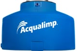 Caixa De Água 1.750L Polietileno Água Protegida Tampa Rosca Azul