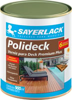 Verniz Polideck Semibrilho 0,9L Natural Sayerlack