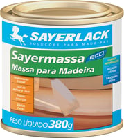 Massa para Madeira Sayermassa Eco 380g Branco Sayerlack