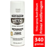 Tinta Spray Brilhante Metal Protection 340ml Branco