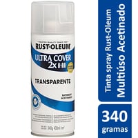 Tinta Spray Acetinado Ultra Cover 430ml Transparente