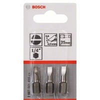 Bits Fenda com 3 Unidades Bosch