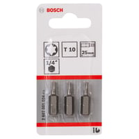 Bits Torx N10 com 3 Unidades Bosch