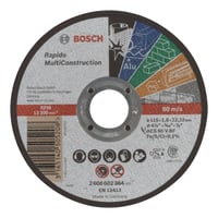 Disco de Corte MultiConstruction 115x1,0mm Centro Reto Bosch