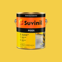 Tinta Fosco Exterior e Interior Piso Premium 3,6L Amarelo