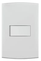 Conjunto Interruptor Simples 4X2 10A Halux Branco