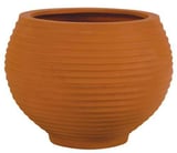 Vaso Lattice Esfera, Terracota, 42cm