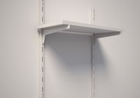 Trilho Engate Simples, Branco, 150cm, 1500x15x15