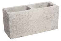 648320 - Bloco Estrutural Concreto Liso, Cinza, 14x19x39cm