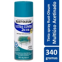 Tinta Spray Acetinado Ultra Cover 430ml Turquesa