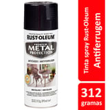 Tinta Spray Metal Protection 312G Antiferrugem Acabamento Metálico Preto Noite Rust-Oleum