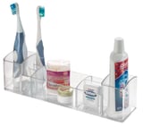 Porta Remédio e Artigos de Higiene 30cm Plástico Transparente