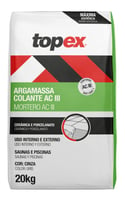 Argamassa ACIII Cinza 20kg Topex