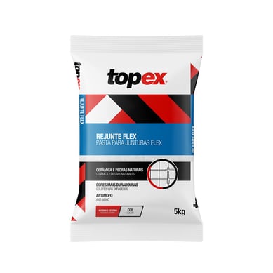 Rejunte Flexvel Branco 5kg Topex