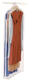 Capa Plástica para Vestido, Larga, Transparente, 13x56x137cm