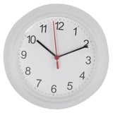 Relógio de Parede Redondo 25cm Branco