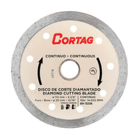 Disco de Corte Contínuo Diamantado 110mm 60.697 Prata Cortag