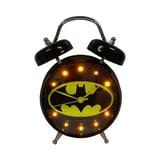 Relógio de Mesa Despertador Batman com Som Preto 124X17