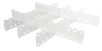 Divisória de Gaveta 5 Peças Branco 0,8x6,1x46,5cm