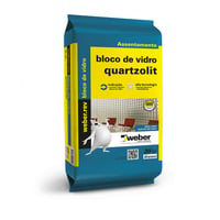 Argamassa para Bloco de Vidro 20kg Branco