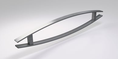 Puxador Dubai Escovado 40cm