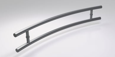 Puxador Athenas Escovado 80cm