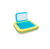 Piscina Inflável 118L Escola Quadrado 29,2x6,5x29,8cm Infantil