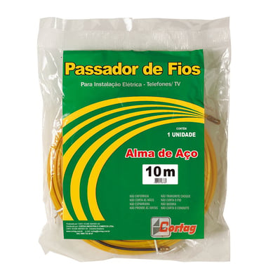 Passador De Fios Alma De Ao 10M