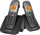 Telefone Sem Fio Digital com Identificador de Chamadas DUO TS5122 Preto