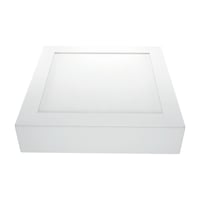 Plafon de Sobrepor LED Downlight Quadrado 30W 6000K Bivolt Branco