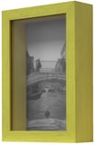Porta Retrato Caixa Liso 10x15cm Amarelo