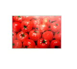 Tábua de Vidro para Corte 40cm Kitchen Tomate Vermelho