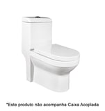Vaso Sanitário Monobloco com Assento Campana Branco