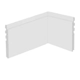 Rodapé Casual C03-200 20x210cm Barra Branco