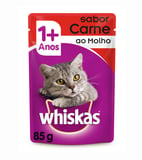 Ração Úmida Sachê para Gatos Adultos Sabor Carne 85g