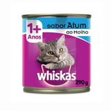 Ração Úmida Lata para Gatos Adultos e Filhotes Sabor Atum ao Molho 90g